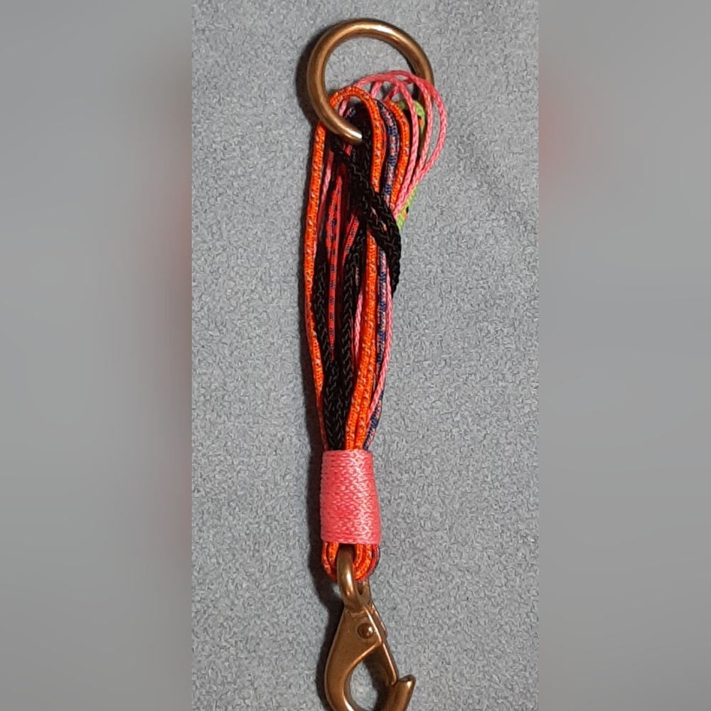 Multi-Color Keyring / Keychain & Clip - Picture 2 of 6